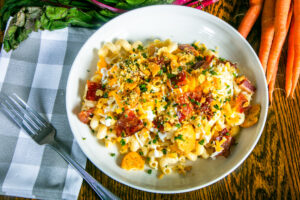 Loaded Baked Potato Mac N’ Cheese