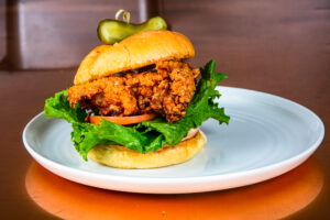 Classic Buttermilk Fried Chicken, Toasted Kaizer Roll